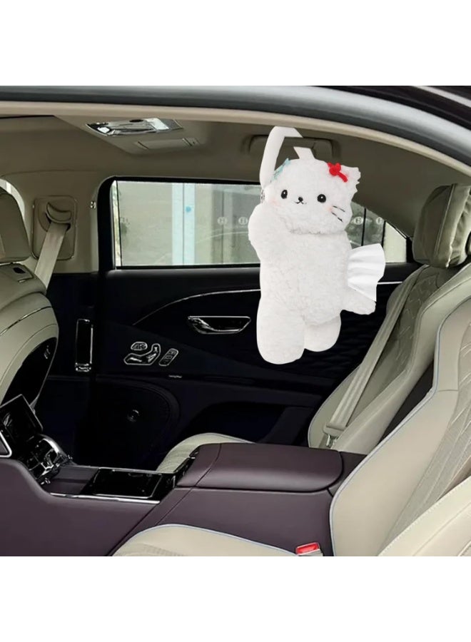Arabest Cat Clipboard for Car – Napkin Holder Cat Pad Adorable | with Tissue Holder with Buckle for Car | Interior Decoration Home Office Bathroom Bedside Table Night Desk - Image 2